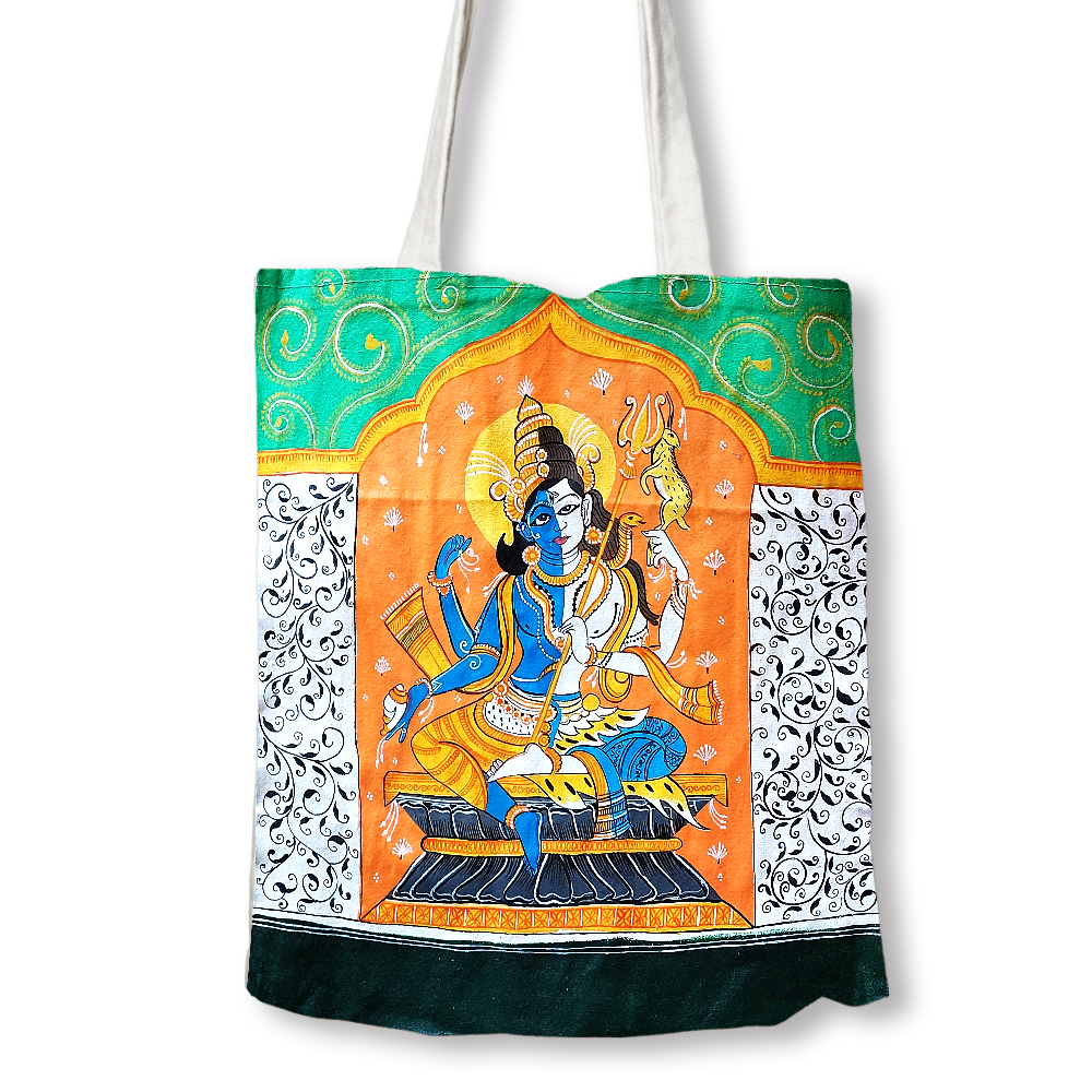 Pattachitra Art on Cloth Bag DIY Kit by Penkraft
